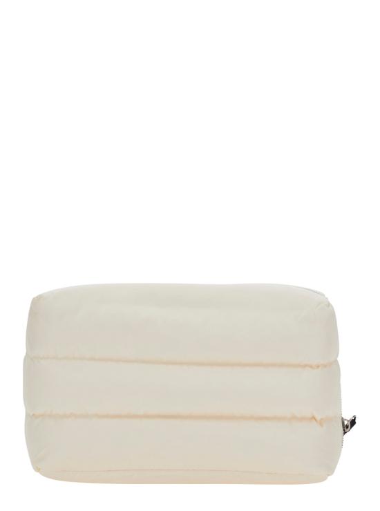 26SS 몽클레어 카라독 퀼티드 뷰티 케이스 6A00003M6275051 White - MONCLER