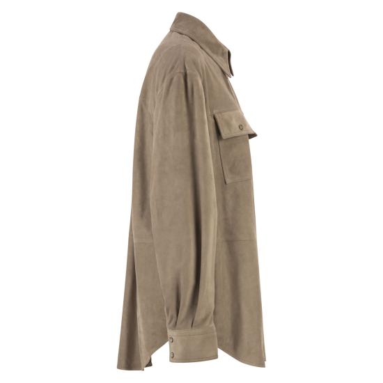 26SS 브루넬로 쿠치넬리 블라우스/셔츠 MPCAL7436 BEIGE - BRUNELLO CUCINELLI