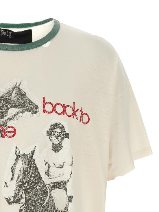 26SS 팔리 할리우드 반팔 티셔츠 2U005Q1010VWT - PALY HOLLYWOOD