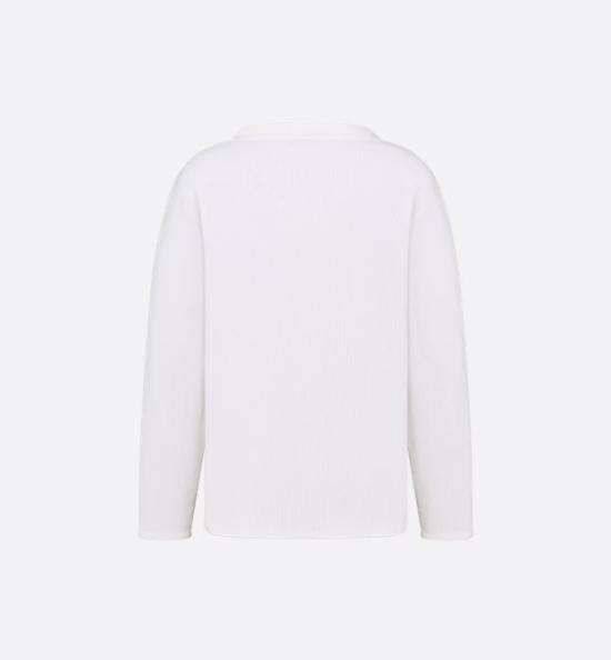 26SS 디올 긴팔 티셔츠 613J605A3031 089 WHITE DOM - DIOR