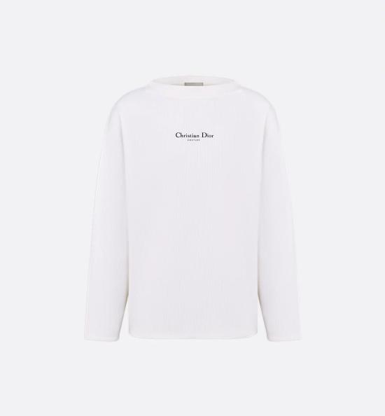 26SS 디올 긴팔 티셔츠 613J605A3031 089 WHITE DOM