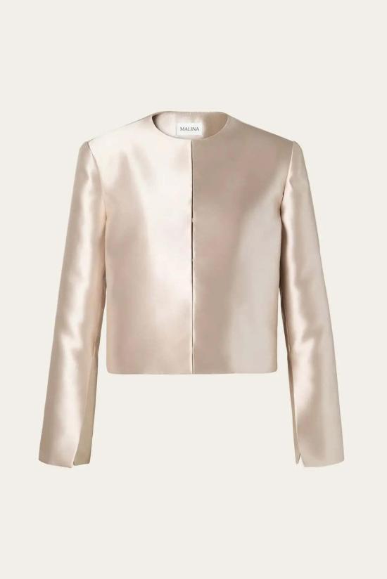  말리나 블라우스 루티  탑 소프트 베이지 - MALINA