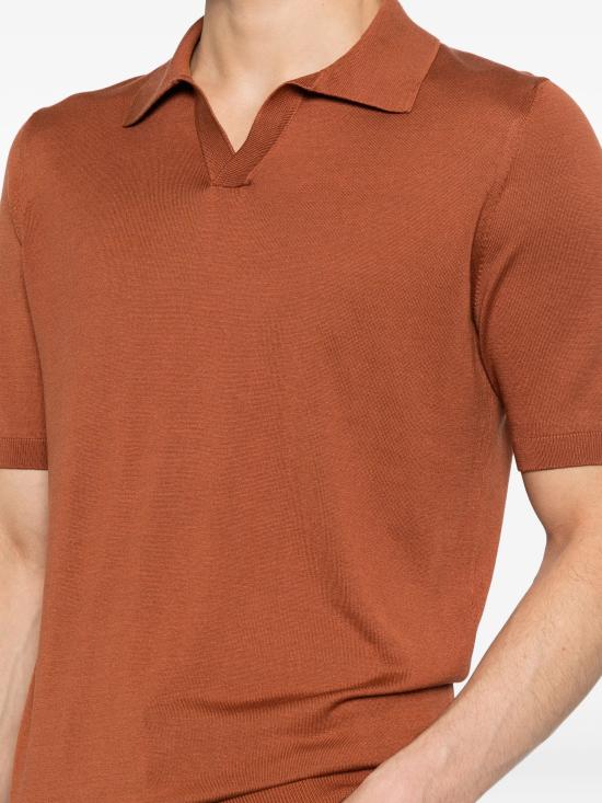 26SS 딸리아토레 폴로 티셔츠 KEITHGSE2603 161 Brown - TAGLIATORE