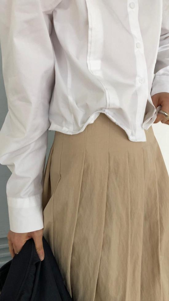  더 엔케이씨 스토어 블라우스 NKC 스토어 재스 화이트 탑 - The NKC Store