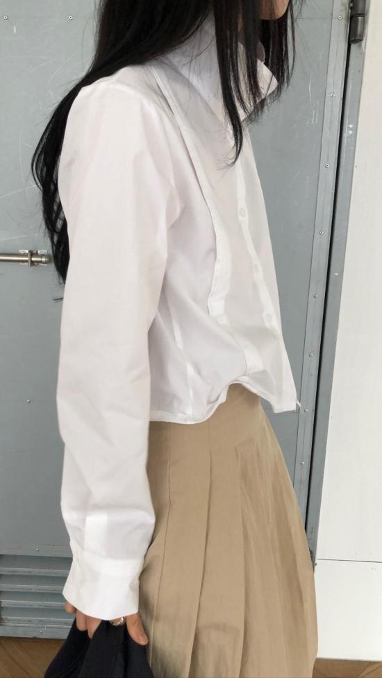  더 엔케이씨 스토어 블라우스 NKC 스토어 재스 화이트 탑 - The NKC Store