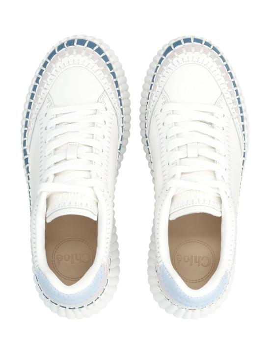 26SS 끌로에 스니커즈 CHC24U02IBD 49X DENIM WHITE - CHLOE