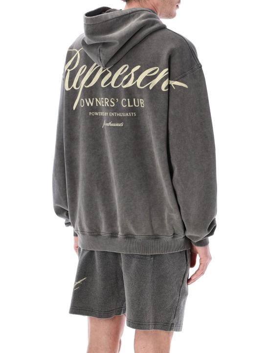 26SS 리프레젠트 후드 티셔츠 OCM41200 47 VINTAGE GREY - REPRESENT