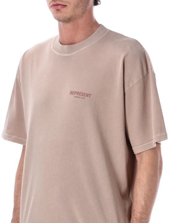 26SS 리프레젠트 반팔 티셔츠 OCM41114 322 DUSTY MAUVE - REPRESENT