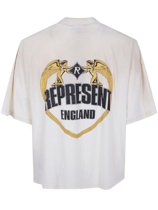 26SS 리프레젠트 반팔 티셔츠 MLM100171 30 WASHED ECRU - REPRESENT