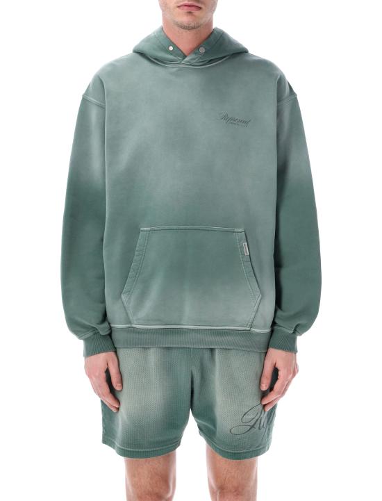 26SS 리프레젠트 후드 티셔츠 OCM41200 39 VINTAGE GREEN