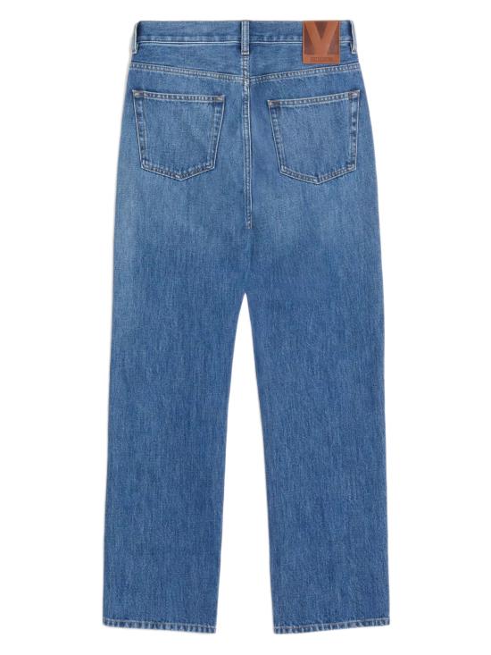 26SS 발렌티노 가라바니 스트레이트 팬츠 8V3DE05EB6M 558 MEDIUM BLUE DENIM - VALENTINO GARAVANI