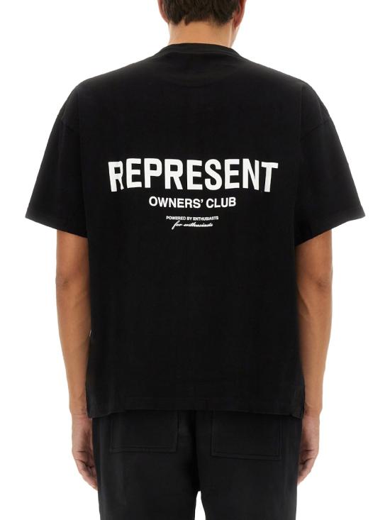 26SS 리프레젠트 반팔 티셔츠 OCM41114 001 BLACK - REPRESENT