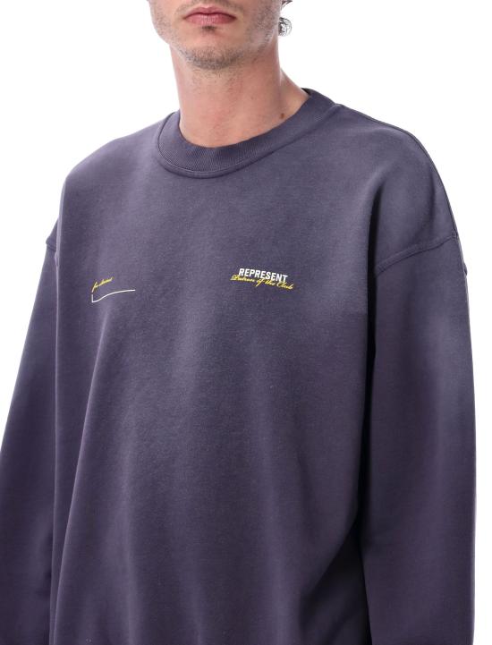26SS 리프레젠트 스웨터 MLM4272 43 PLUM - REPRESENT