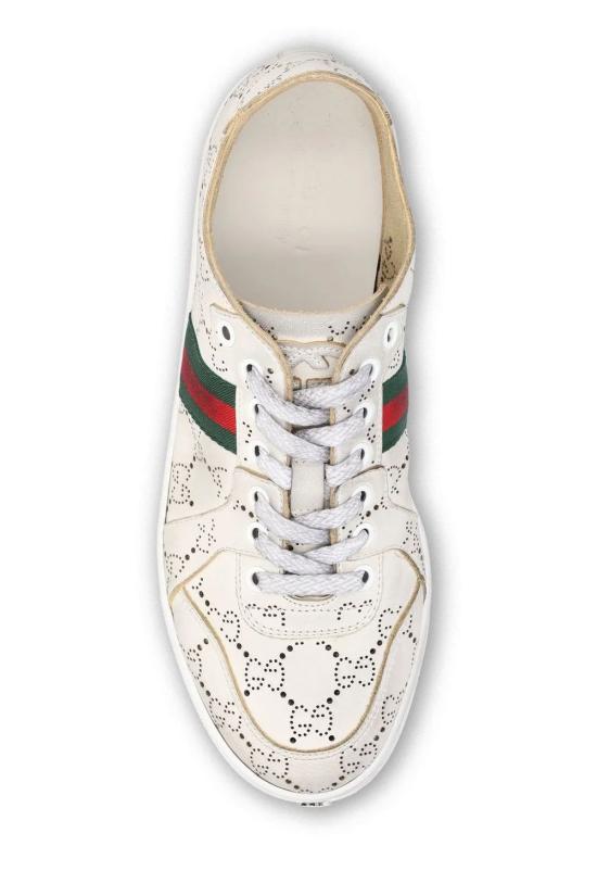 26SS 구찌 스트레치 로우탑 스니커즈 865050AAGGP9166 WHITE - GUCCI