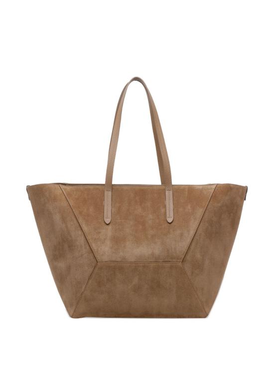 26SS 브루넬로 쿠치넬리 토트백 MBDLB2571C7495 BROWN - BRUNELLO CUCINELLI