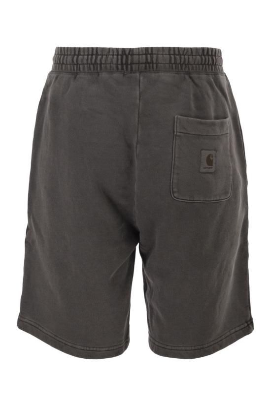 26SS 칼하트 WIP 넬슨 스웨트 쇼츠 I03013089GD BLACK - CARHARTT WIP