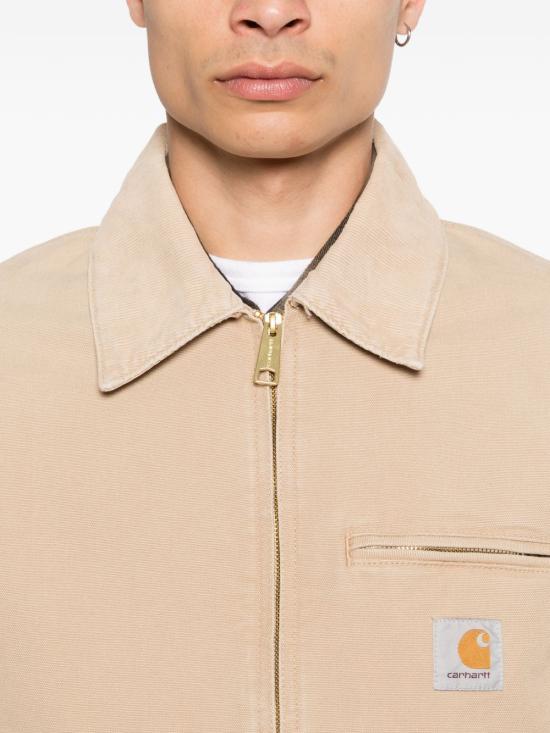 26SS 칼하트 WIP 스톤 캔버스 디트로이트 자켓 I0348190ME4O BROWN - CARHARTT WIP