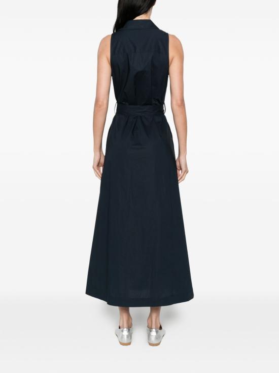 26SS 울리치 미디 원피스 CFWWDR2022FRUT39443989 BLUE - WOOLRICH