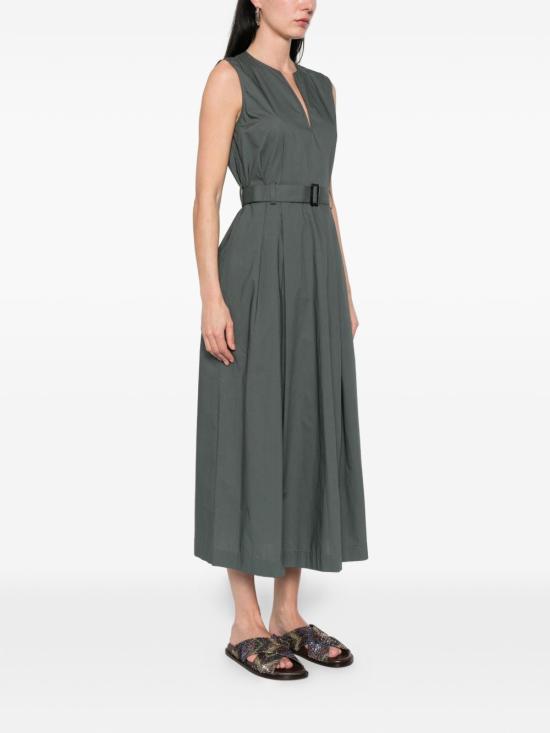 26SS 울리치 미디 원피스 CFWWDR0184FRUT39446668 GREEN - WOOLRICH