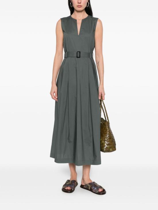 26SS 울리치 미디 원피스 CFWWDR0184FRUT39446668 GREEN - WOOLRICH