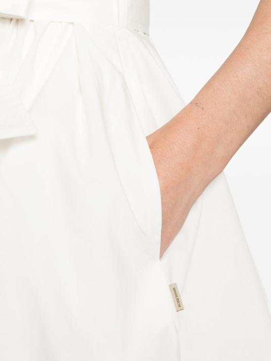 26SS 울리치 미디 원피스 CFWWDR2028FRUT39448270 WHITE - WOOLRICH