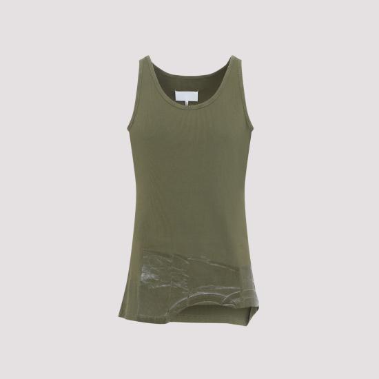 26SS 마르지엘라 반팔 티셔츠 S67NL0031M20202 693 GREEN - MAISON MARGIELA