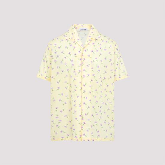 26SS 질샌더 긴팔 셔츠 J21DL0268J45353 744 YELLOW ORANGE - JIL SANDER