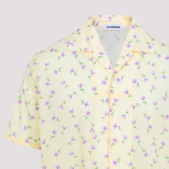 26SS 질샌더 긴팔 셔츠 J21DL0268J45353 744 YELLOW ORANGE - JIL SANDER