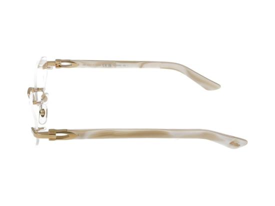  까르띠에 림리스 무테 안경 CT0609O003 GOLD - CARTIER