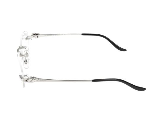  까르띠에 림리스 무테 안경 CT0601O002 SILVER - CARTIER