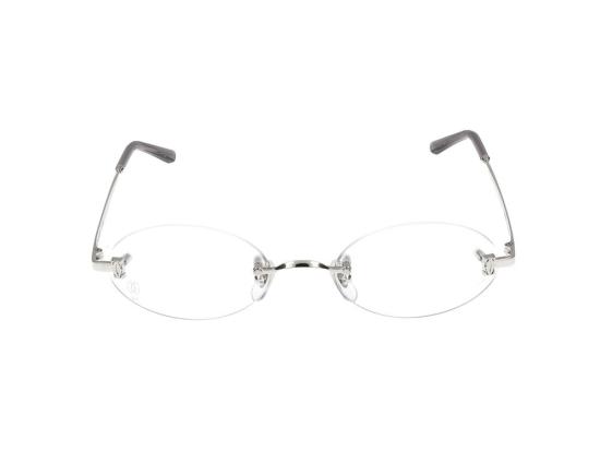  까르띠에 림리스 무테 안경 CT0594O002 SILVER