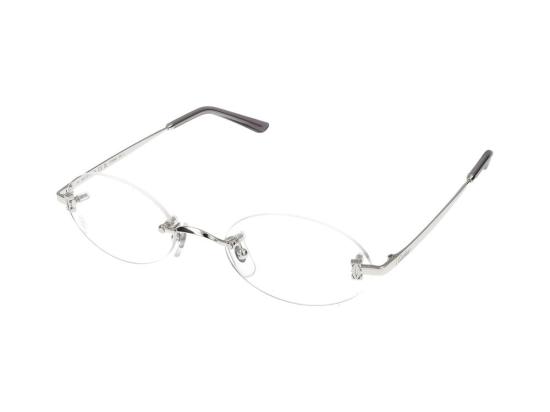  까르띠에 림리스 무테 안경 CT0594O002 SILVER - CARTIER