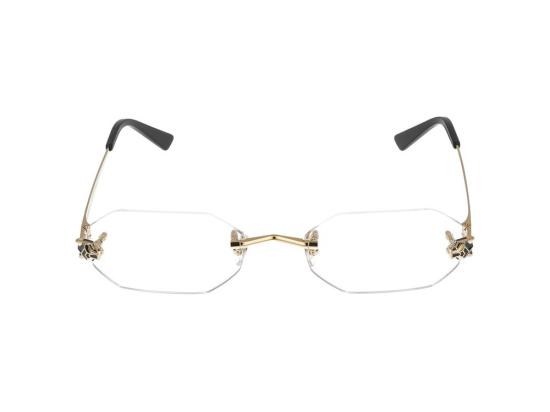  까르띠에 림리스 무테 안경 CT0599O001 GOLD