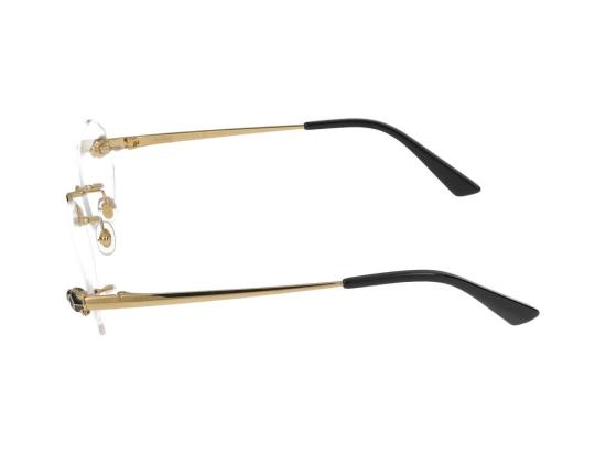  까르띠에 림리스 무테 안경 CT0599O001 GOLD - CARTIER