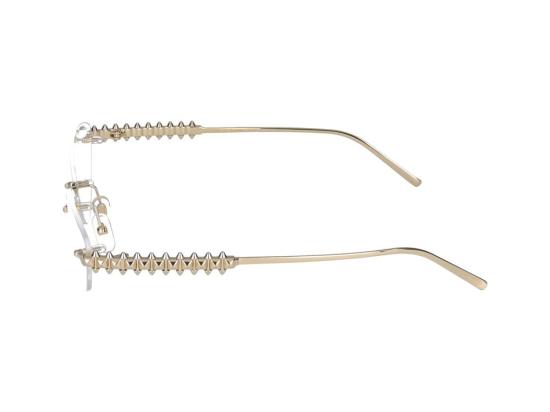  까르띠에 림리스 무테 안경 CT0565O001 GOLD - CARTIER