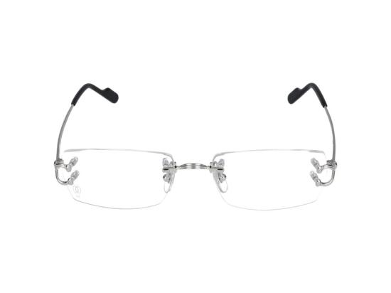 까르띠에 림리스 무테 안경 CT0563O002 SILVER