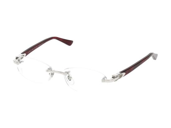  까르띠에 림리스 무테 안경 CT0455OJ001 SILVER - CARTIER