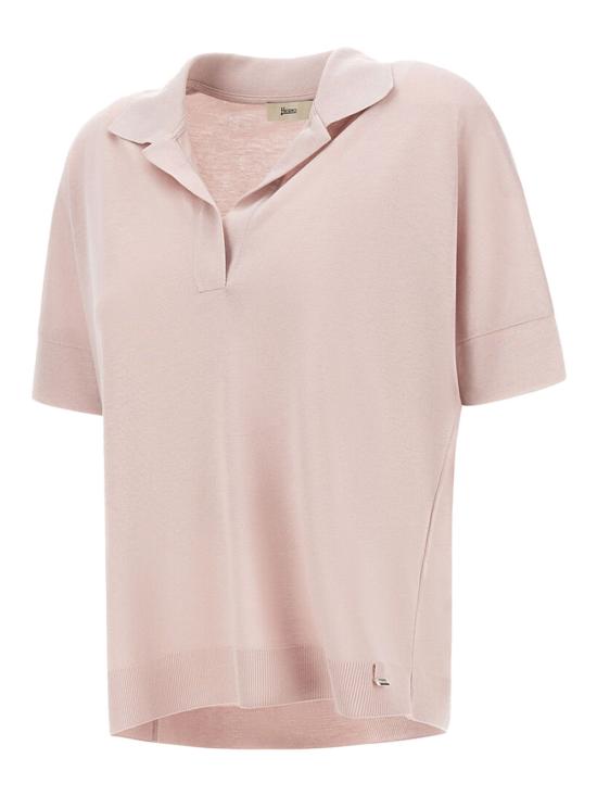 26SS 에르노 반팔 티셔츠 JPL00113D52056 4035 PINK PURPLE - HERNO