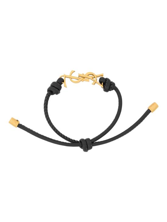26SS 생로랑 팔찌 861459AAF9R 1000 BLACK - SAINT LAURENT