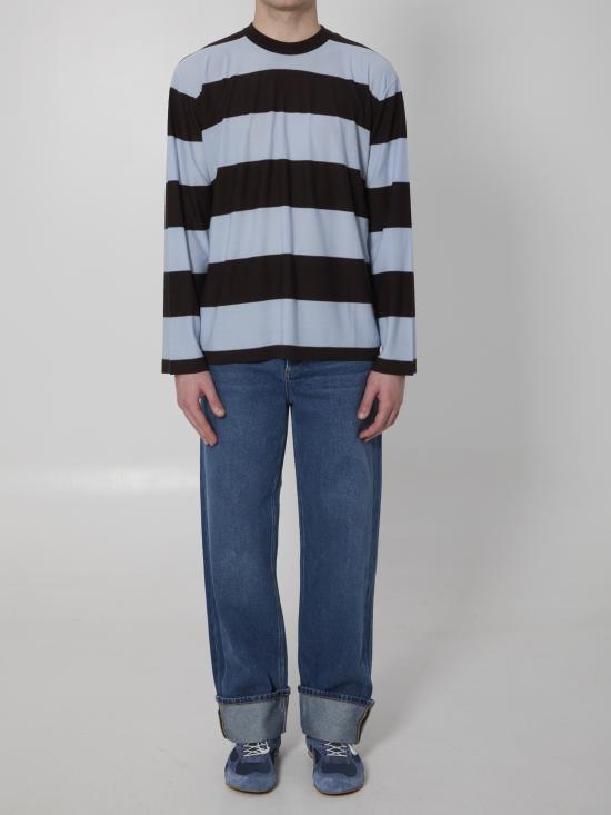 26SS 보테가베네타 스웨터 861285V4B70 2611 STRIPPED - BOTTEGA VENETA