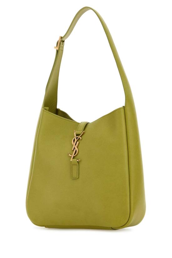 26SS 생로랑 LE 5 A 7 서플 그레인드 레더 스몰백 850533AAAUQ 3987 GREEN - SAINT LAURENT