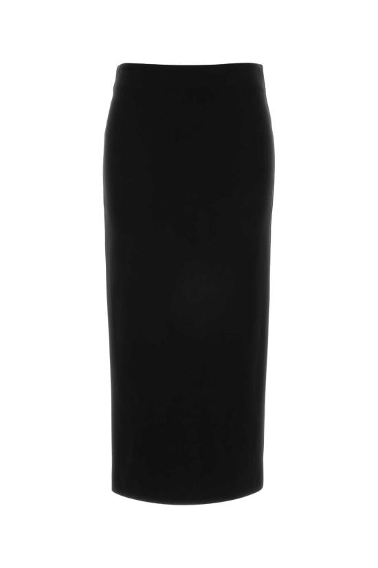 26SS 막스마라 미디 스커트 2611771033600 003 BLACK