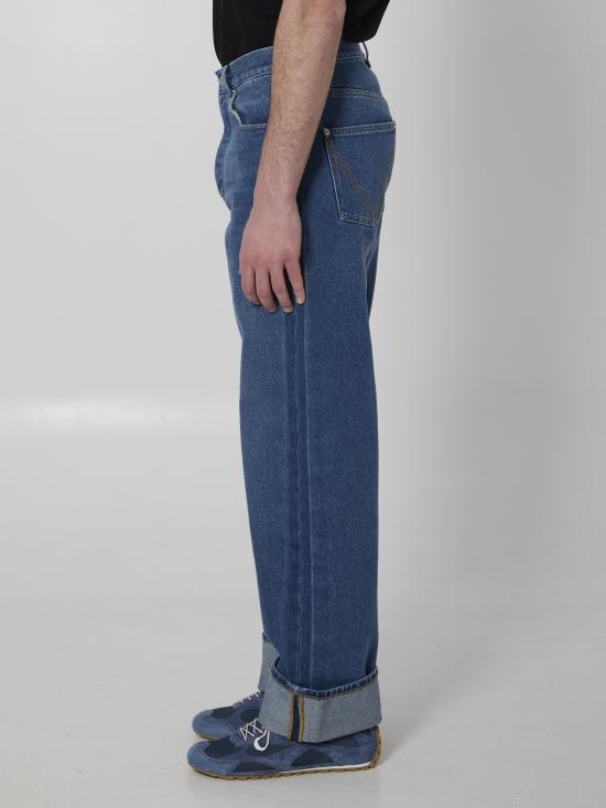 26SS 보테가베네타 스트레이트 팬츠 861563V69P0 4300 BLUE - BOTTEGA VENETA