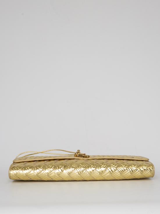 26SS 보테가베네타 안디아모 클러치 741511V5XQ2 8472 GOLD - BOTTEGA VENETA