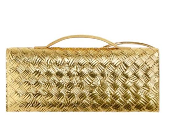 26SS 보테가베네타 안디아모 클러치 741511V5XQ2 8472 GOLD - BOTTEGA VENETA