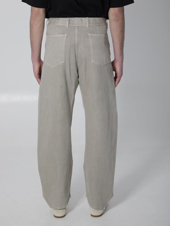 26SS 르메르 트위스트 벨티드 팬츠 PA326LD1054 BK201 GREY - LEMAIRE