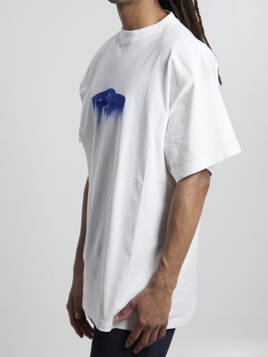 26SS 발렌시아가 반팔 티셔츠 850345TUVJ8 9000 WHITE - BALENCIAGA