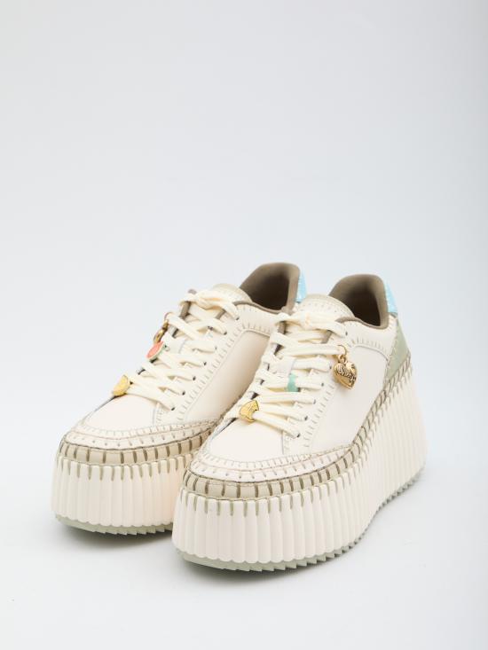 26SS 끌로에 스니커즈 CH26U02IWW 32G WHITE - CHLOE