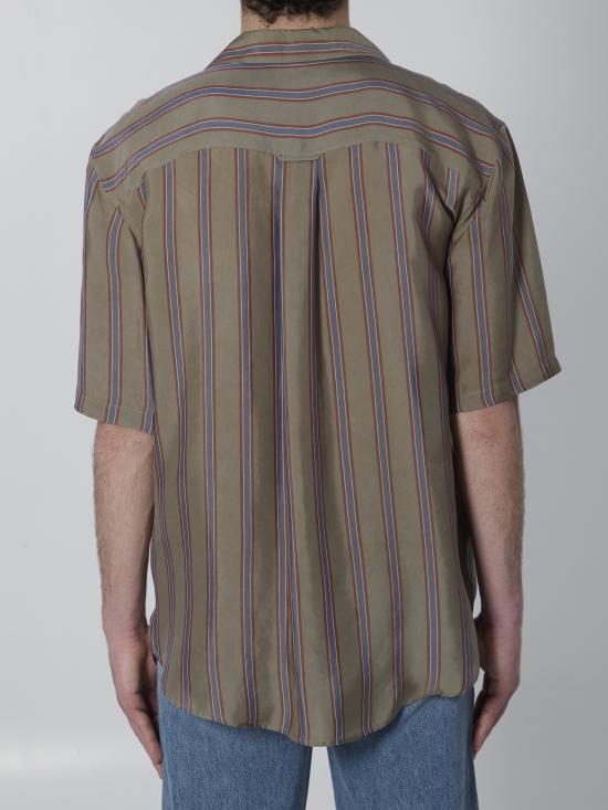 26SS 생로랑 긴팔 셔츠 859775Y2N33 2849 BROWN - SAINT LAURENT