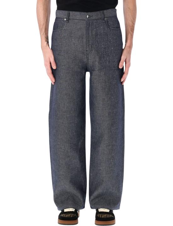 26SS 펜디 다크 블루 진 FLP345AYUC F0QG0 BLUE